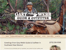 Tablet Screenshot of garywebbguide.com